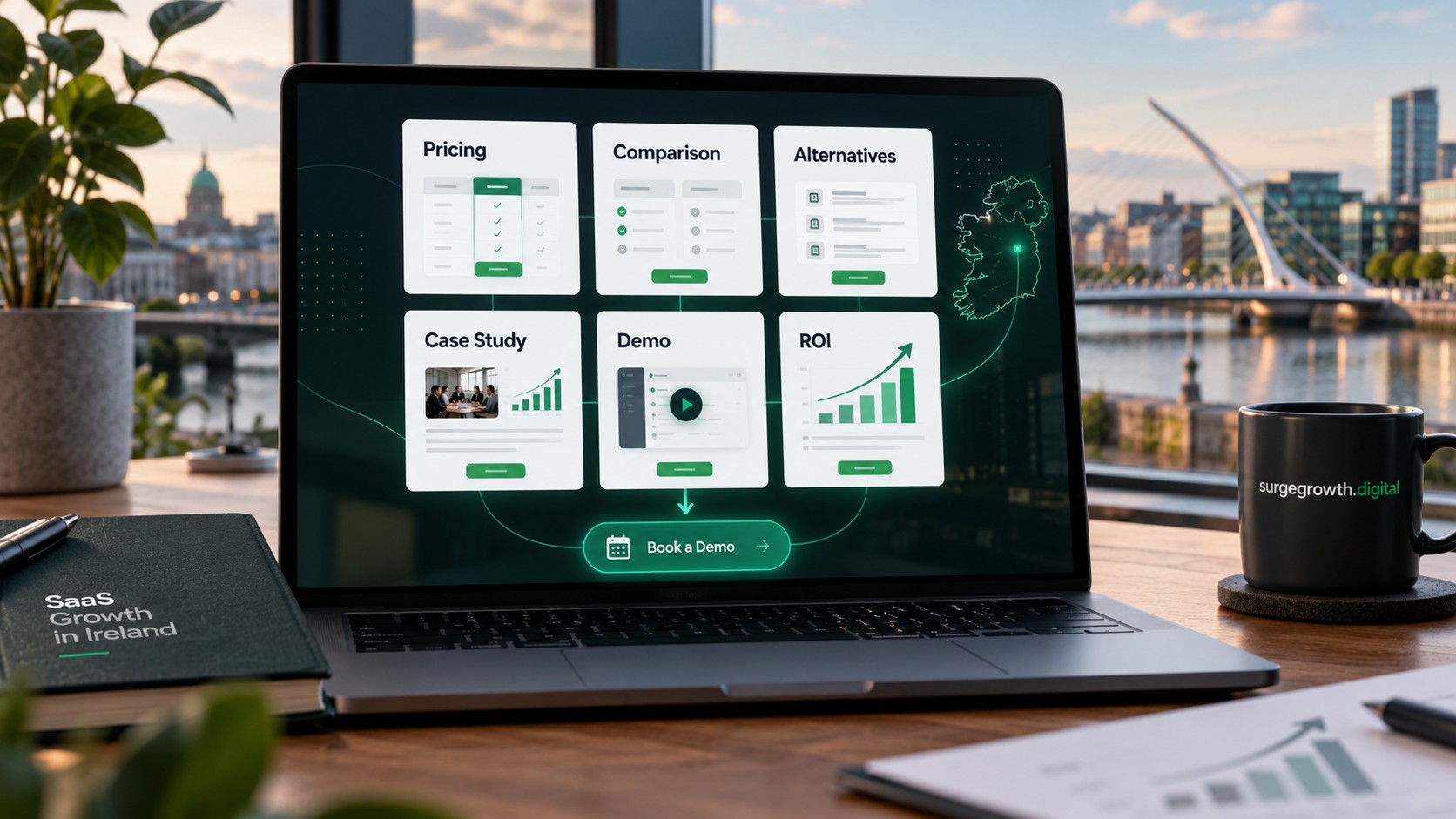 Bottom of Funnel Content for SaaS: 6 Pages for Irish Buyers